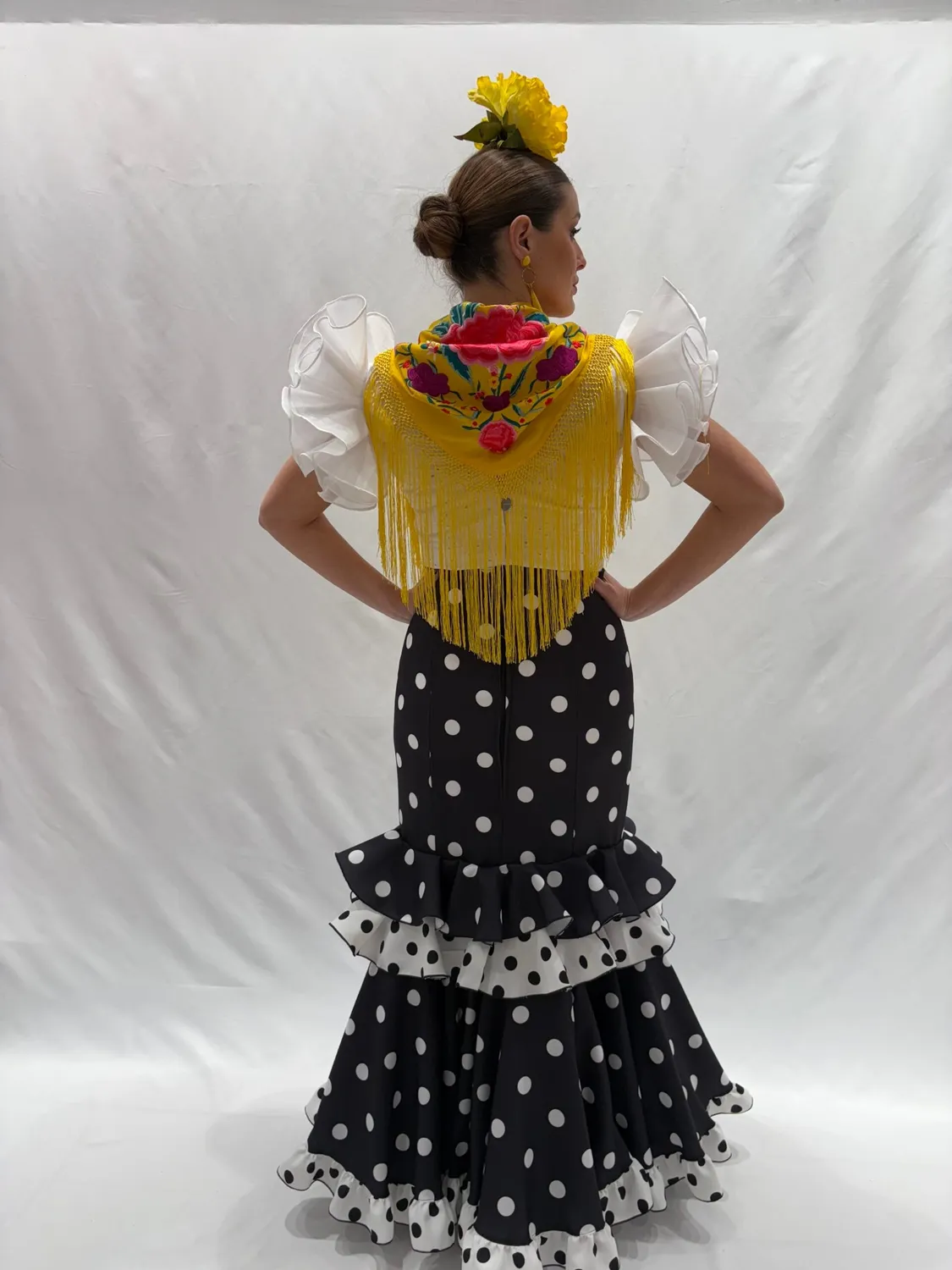 VIVA LA FERIA Soleá jupe gitane à pois