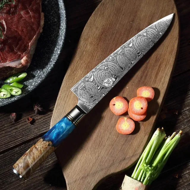 Japon style Couteau Japonais Artisanal Kyoto couteau de cuisine fait main