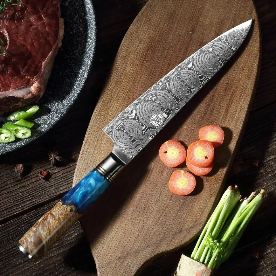 Japon style Couteau Japonais Artisanal Kyoto couteau de cuisine fait main