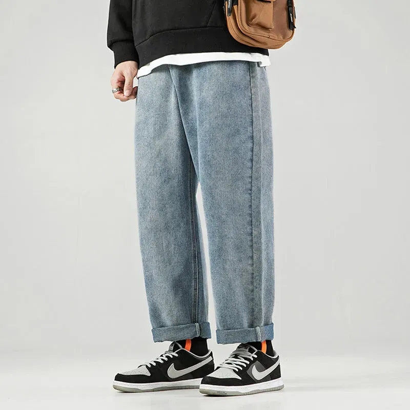 Japon style Takeshi jean droit coupe classique
