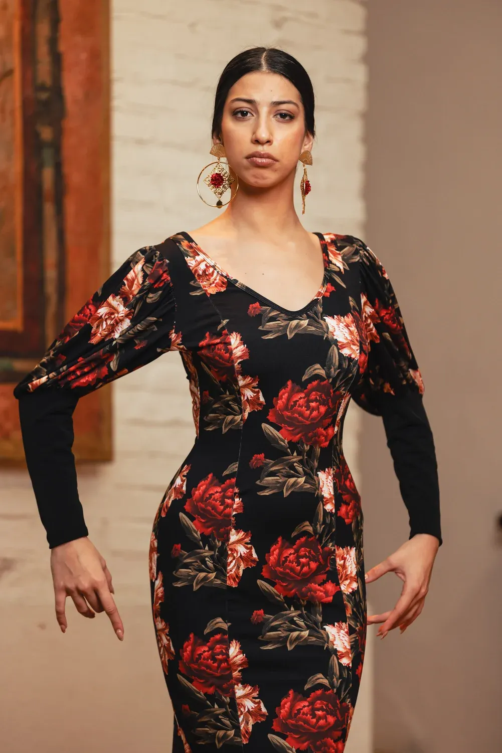 Viva La Feria Giralda robe de danse flamenco
