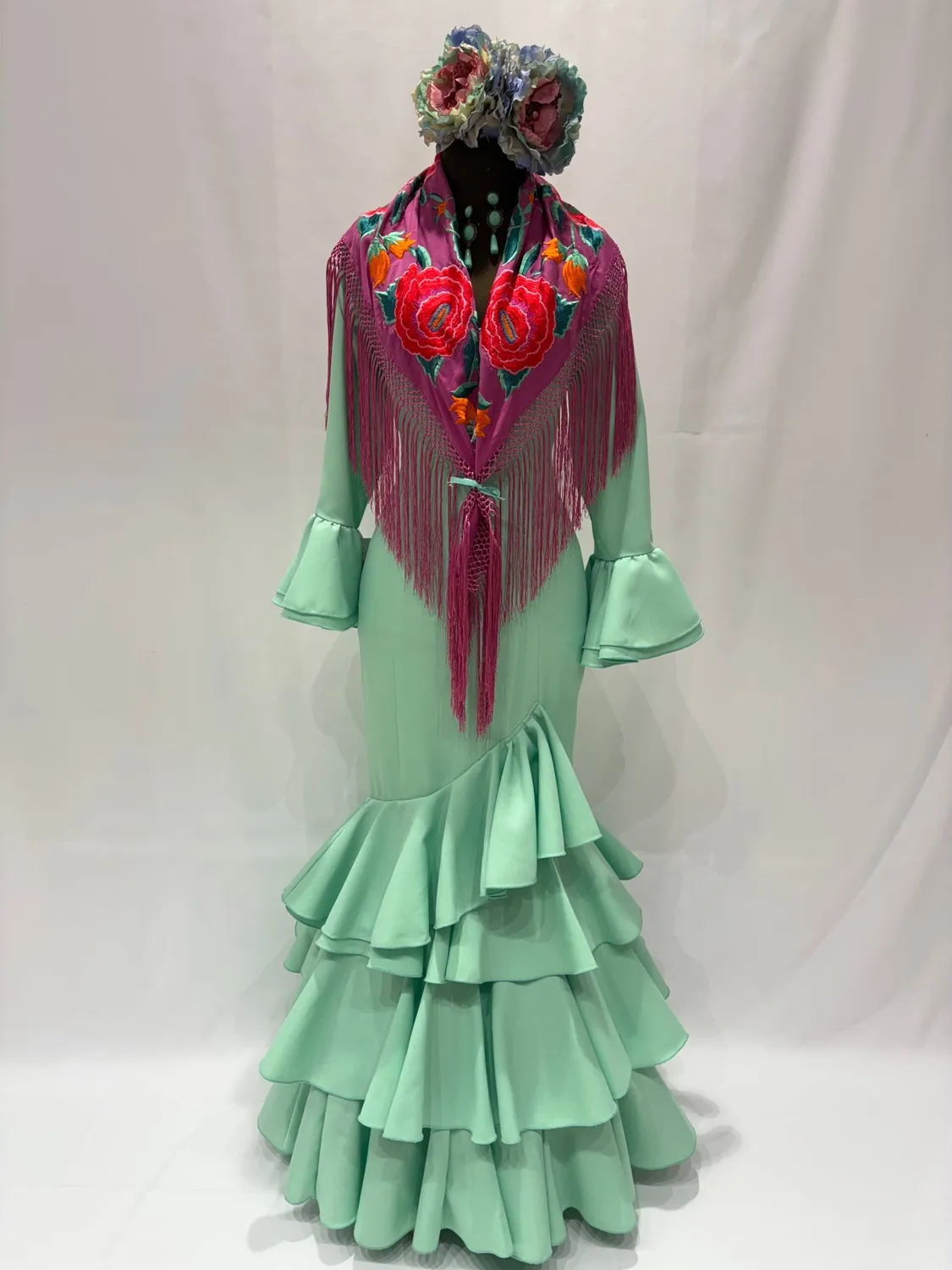 VIVA LA FERIA robe flamenca stretch