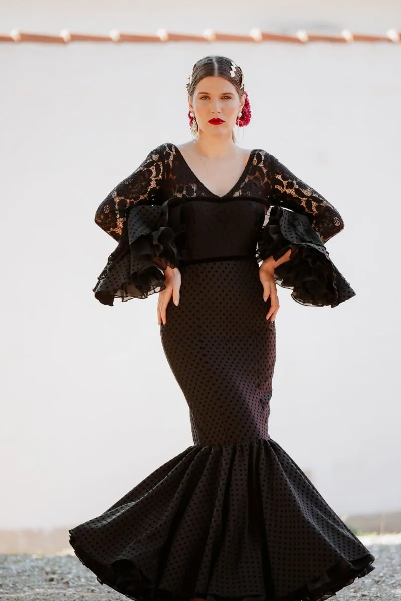 VIVA LA FERIA Garrotín robe flamenca canastera