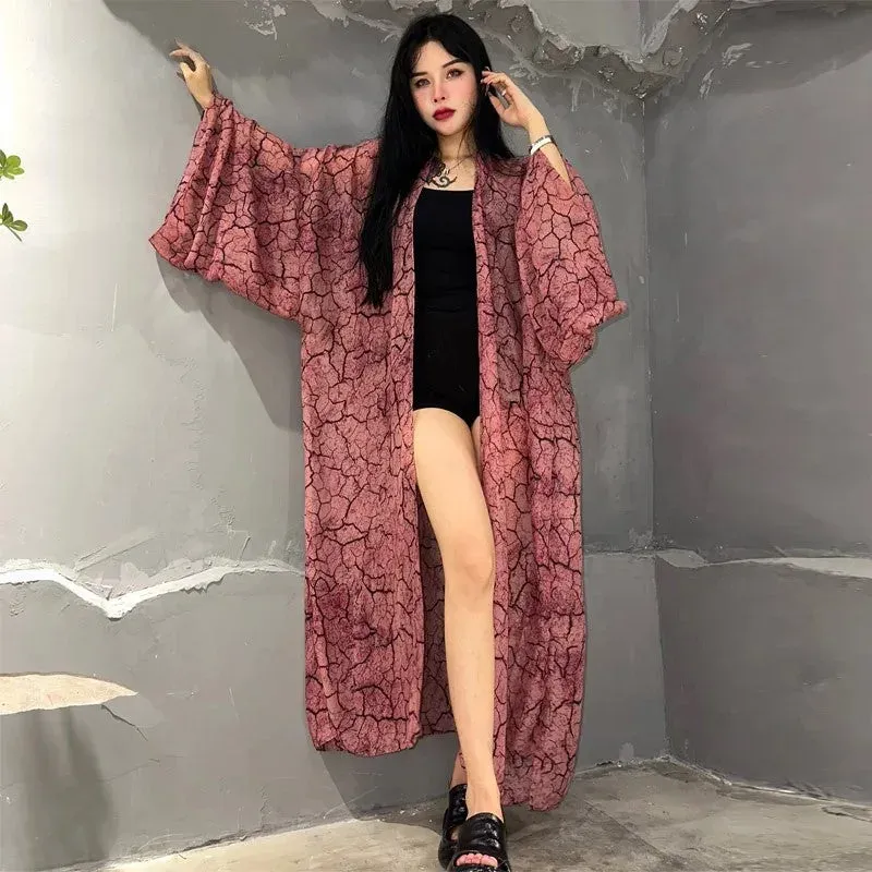 Japon style Look kimono femme fluide