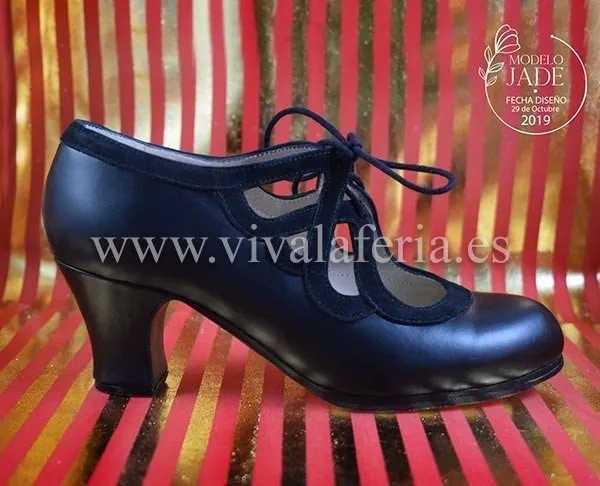 VIVA LA FERIA-MODA FLAMENCA Jade chaussures danse flamenco lacets