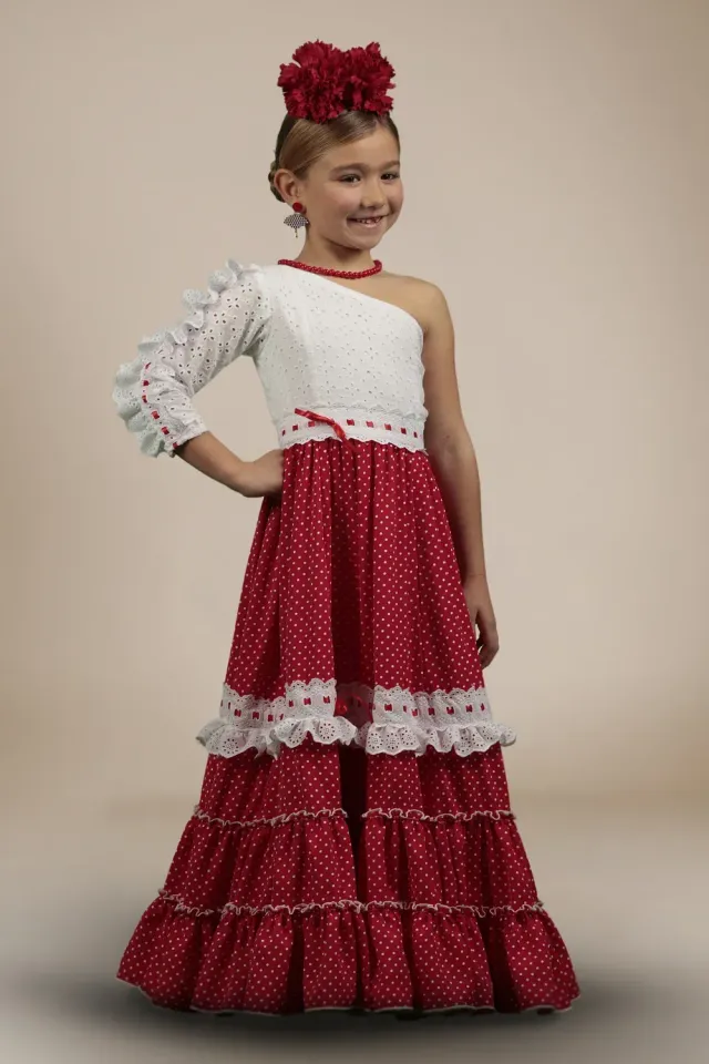 VIVA LA FERIA Belén robe flamenca fille