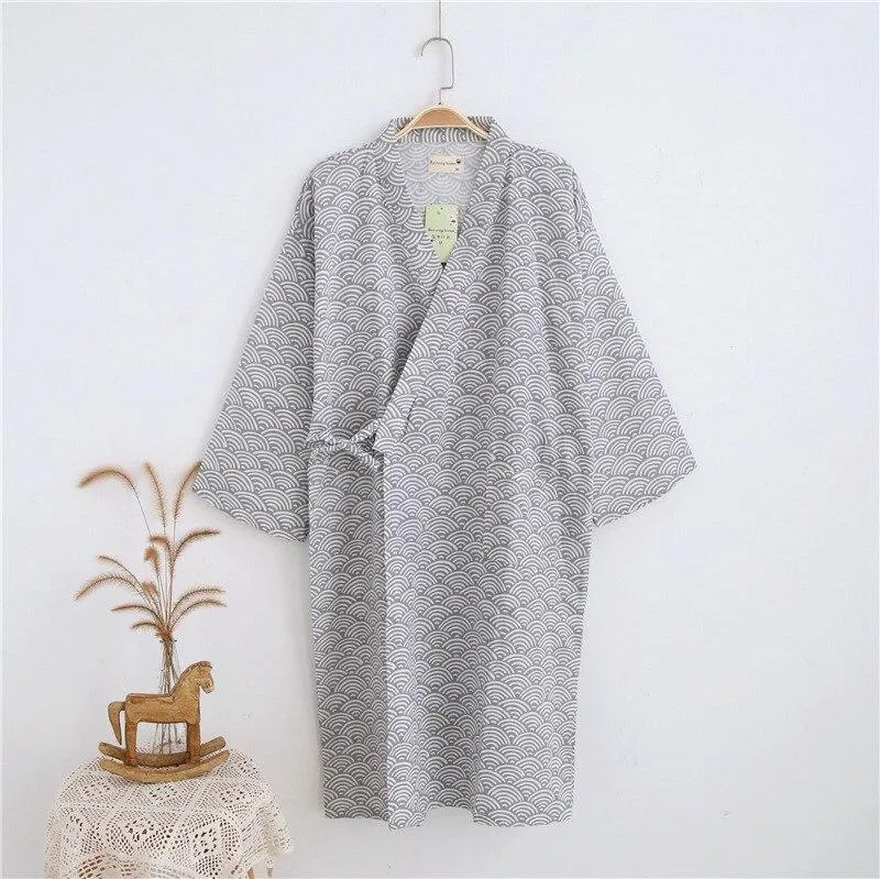 Japon style Cloud Gray pyjama homme confort