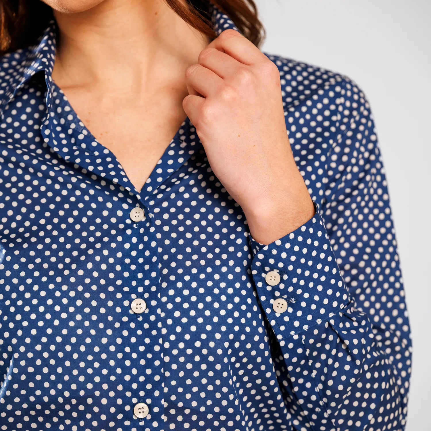 Mistral Camiso chemisier pois gipsy