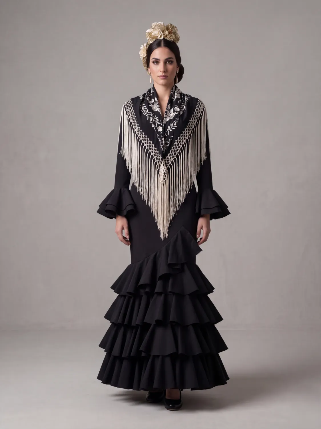 VIVA LA FERIA robe flamenca stretch
