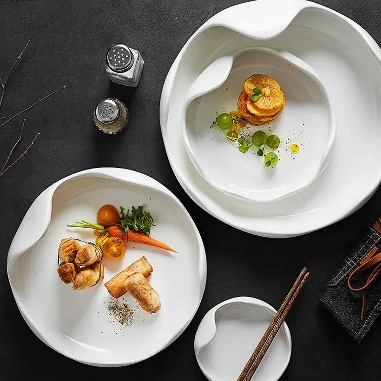Japon style Hosi assiette irrégulière créative