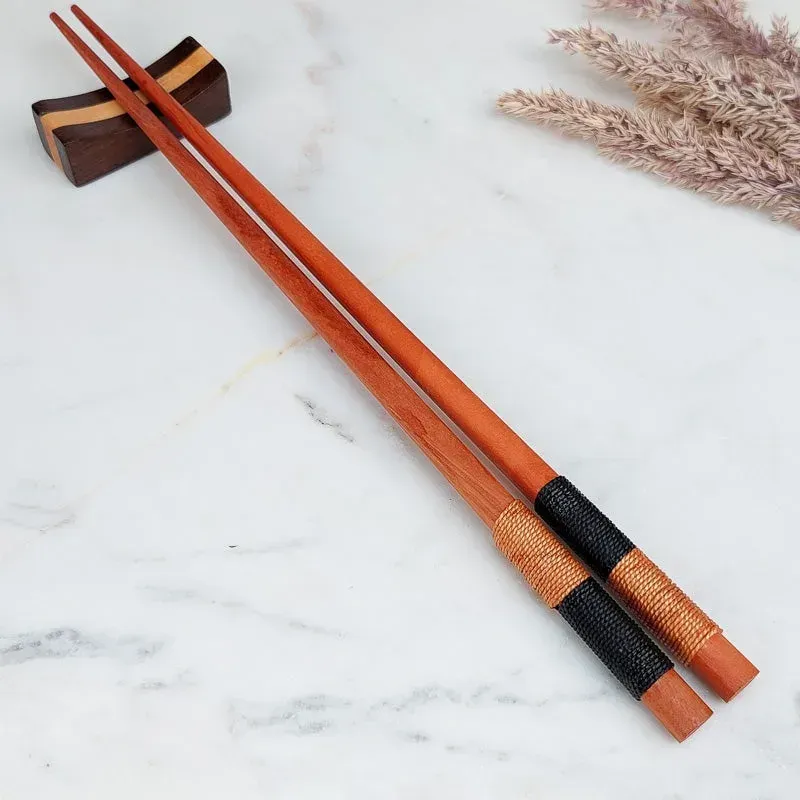 Japon Style baguettes japonaises en bois traditionnelles