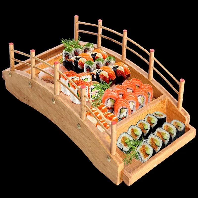 Japon style Sushi Bridge Hokkaido plateau à sushi