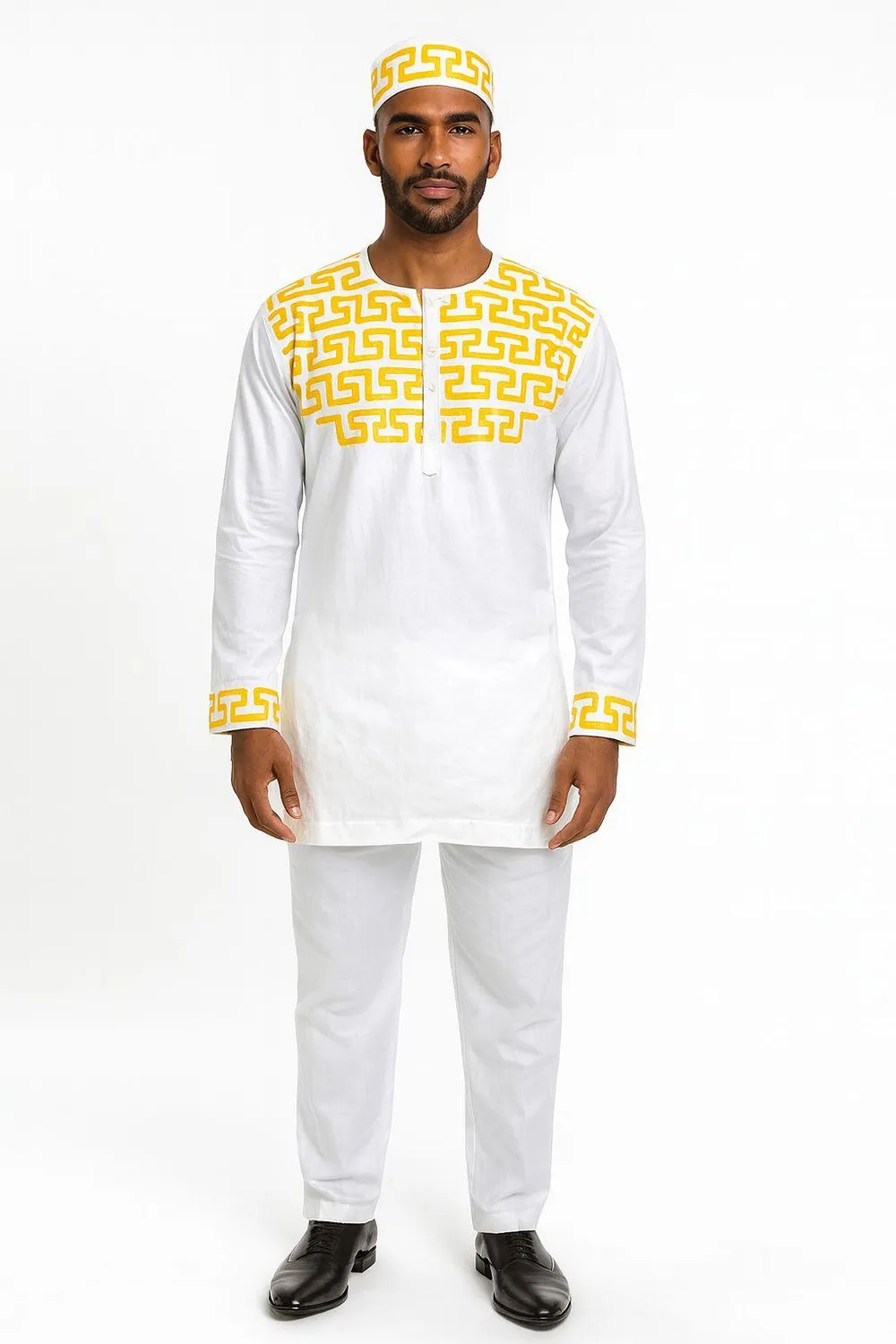 KAVAZI 4650 ensemble homme 3 pièces uni