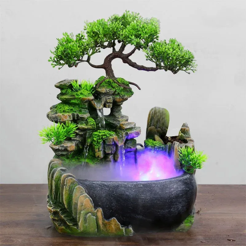 Japon style fontaine japonaise jardin zen apaisante