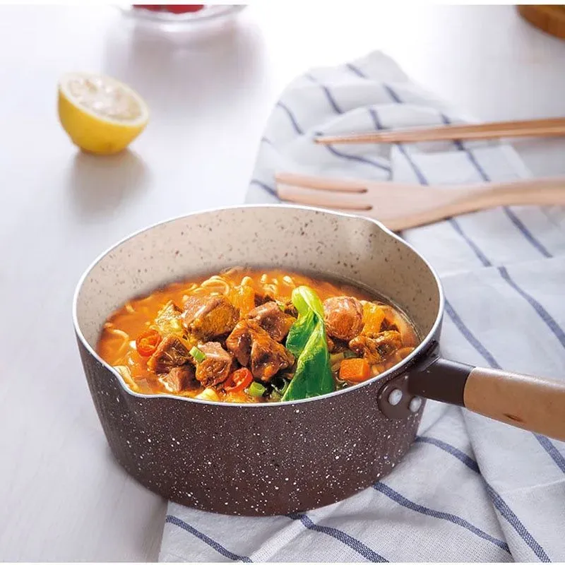 Japon style Saucepan Hyogo poêle japonaise en aluminium