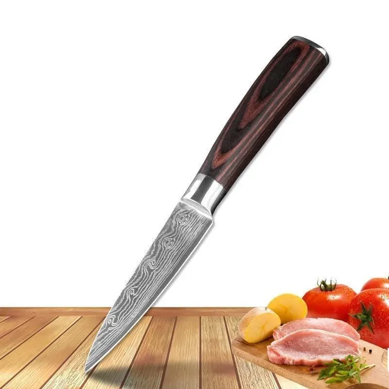 Japon style Hiroo set 5 couteaux cuisine japonais