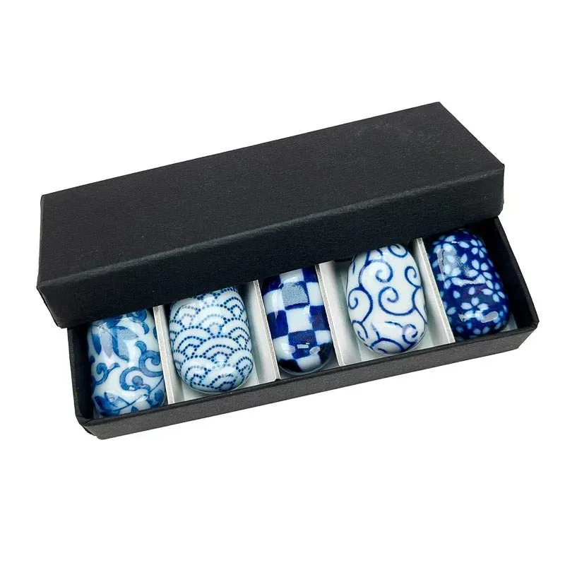 Japon style Coffret Reposebaguettes Japonais en céramique