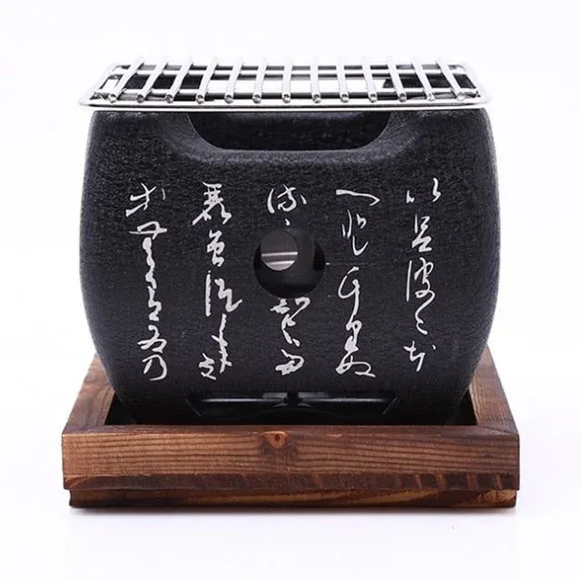 Japon style Miyazaki grill japonais charbon