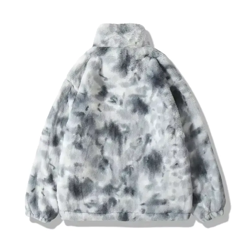 Japon style Harajuku Tie Dye polaire