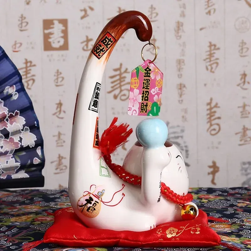 Japon style Maneki Neko porte-bonheur chat chanceux