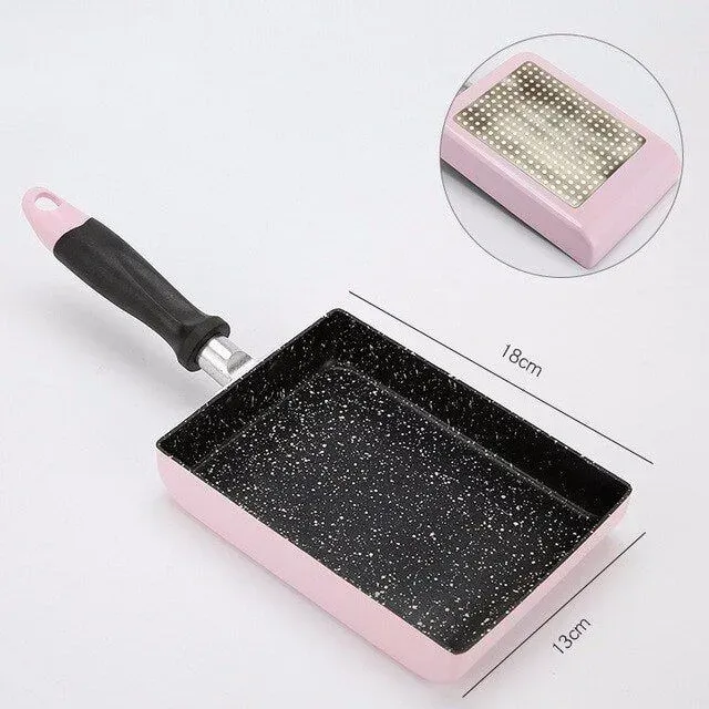 Japon style Sensou poêle tamagoyaki aluminium