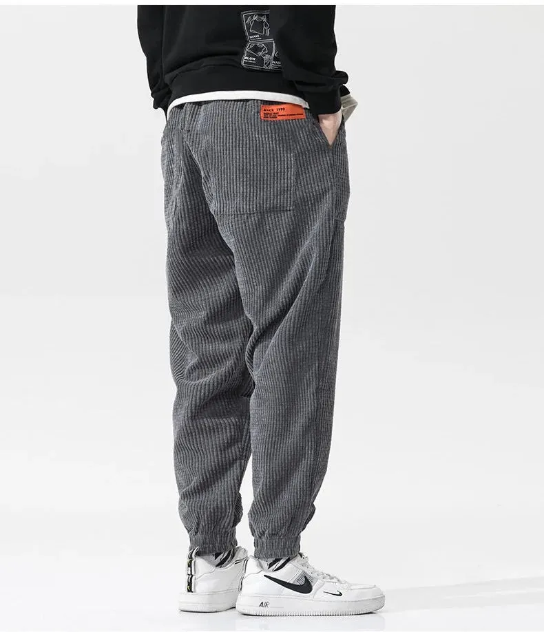Esprit du Japon pantalon japonais velours côtelé homme
