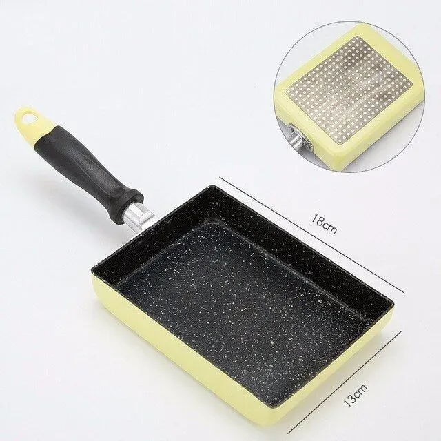 Japon style Sensou poêle tamagoyaki aluminium