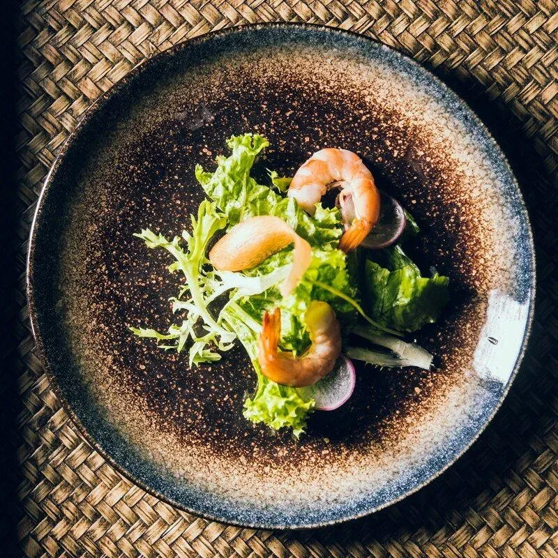 Japon Style Plate Yasu assiette céramique traditionnelle