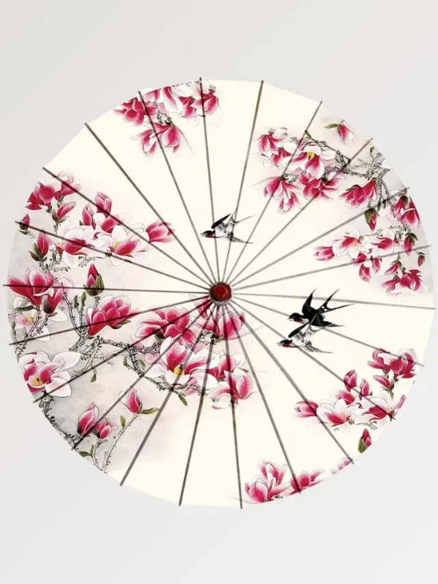 Japon style Nomikomu parapluie japonais bambou