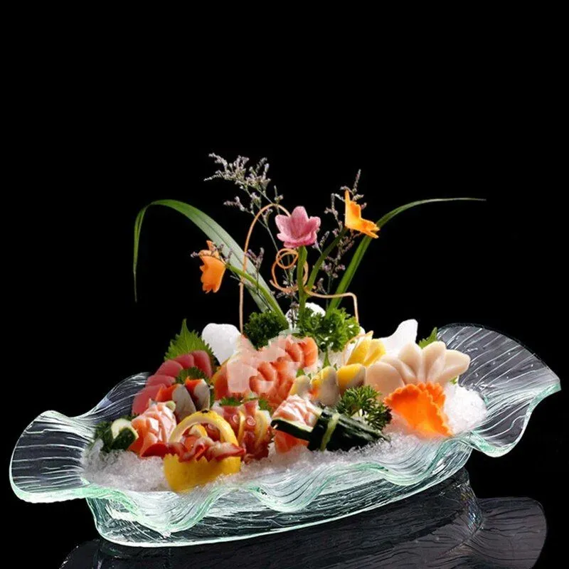 Japon style Shibutsu plateau sushi acrylique