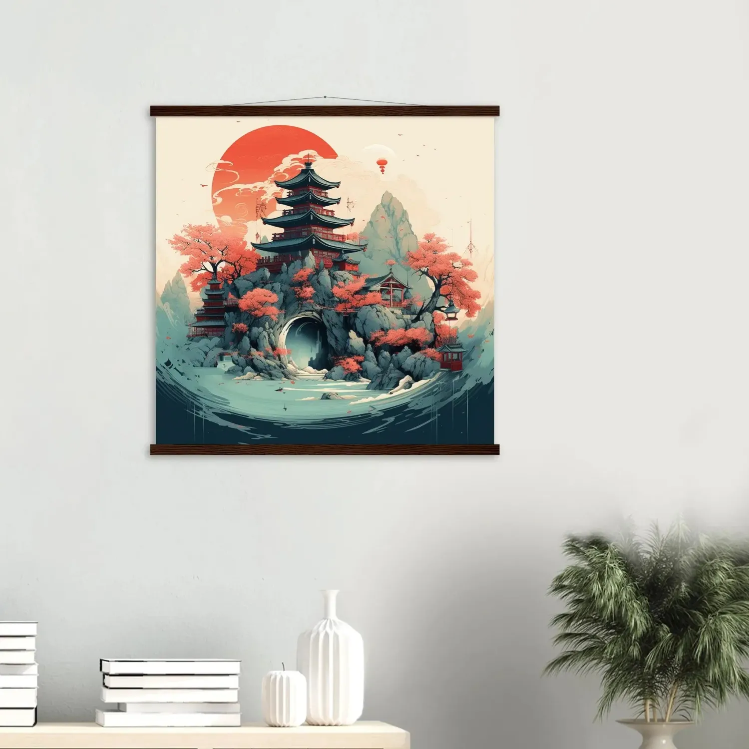 Japon Style Okoiyuma Tableau Japonais