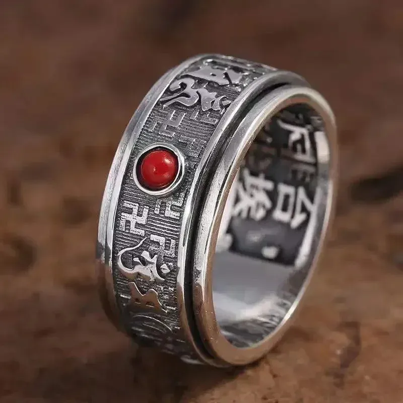 Japon style bague homme artisanale tradition