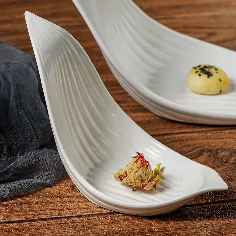 Japon style Kazashi assiette irrégulière céramique
