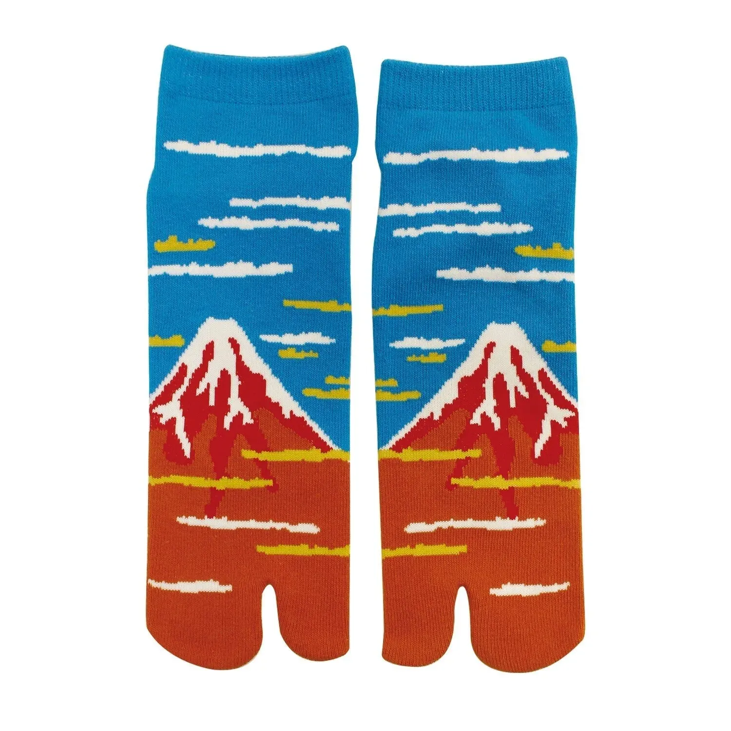 Japon style Tabi chaussettes à deux doigts