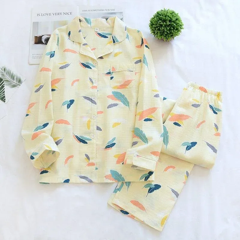 Japon style Misaison pyjama japonais mi-saison motifs