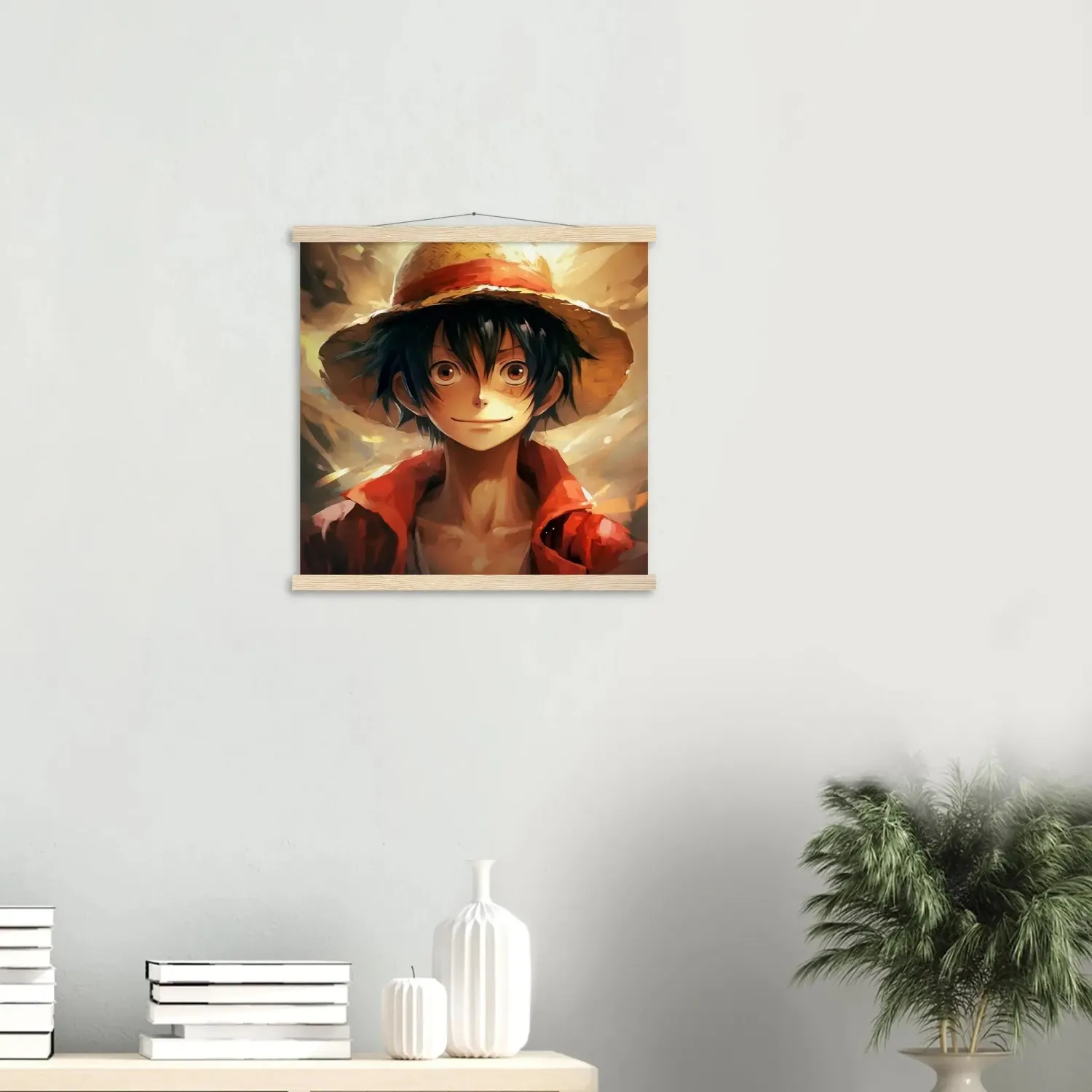 Japon style One Piece Luffy Monkey D tableau