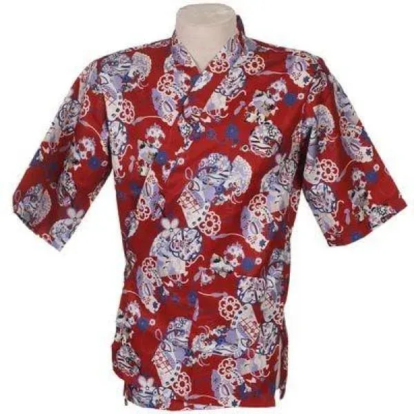 Japon style Chef Jacket Piyashiri veste de chef