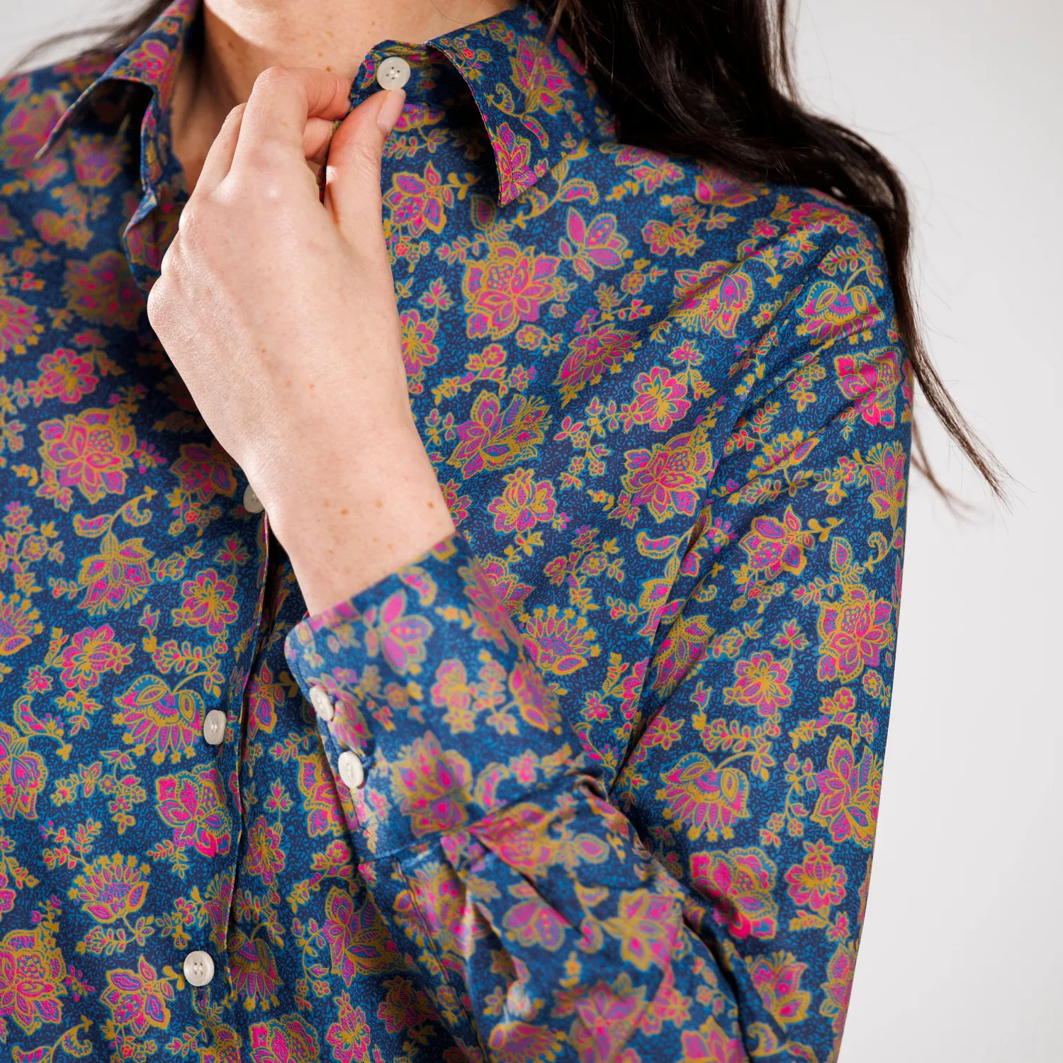 Mistral Camiso Palampore chemisier voile