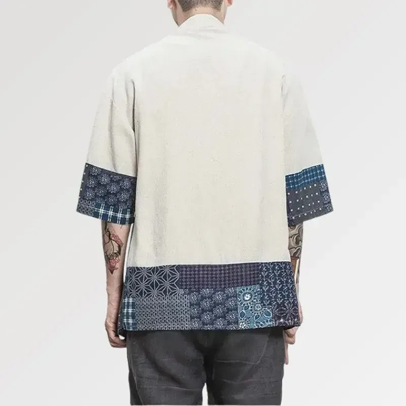 Japon style Mitsuo veste kimono homme