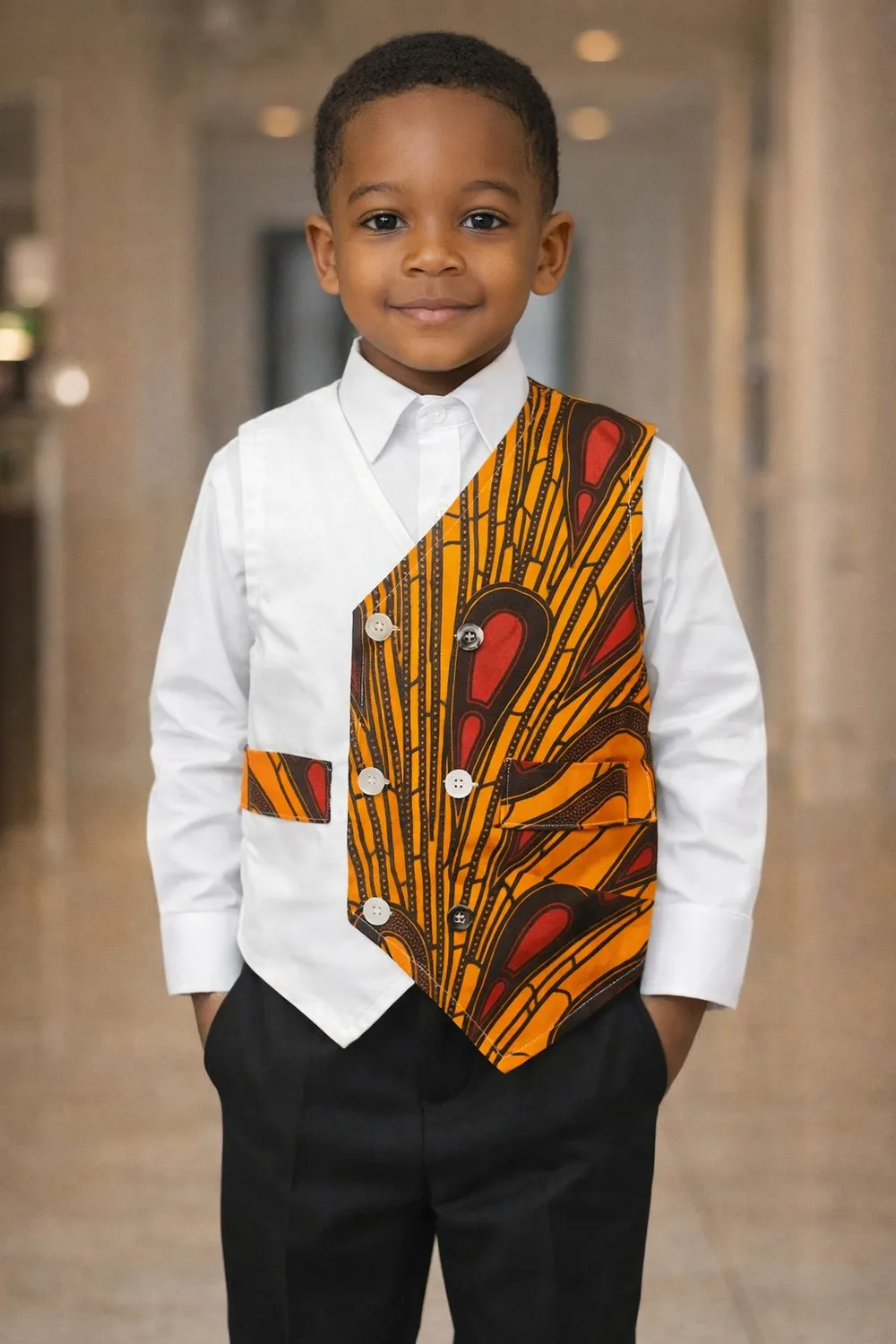 KAVAZI Boys Ankara Vest gilet garçon