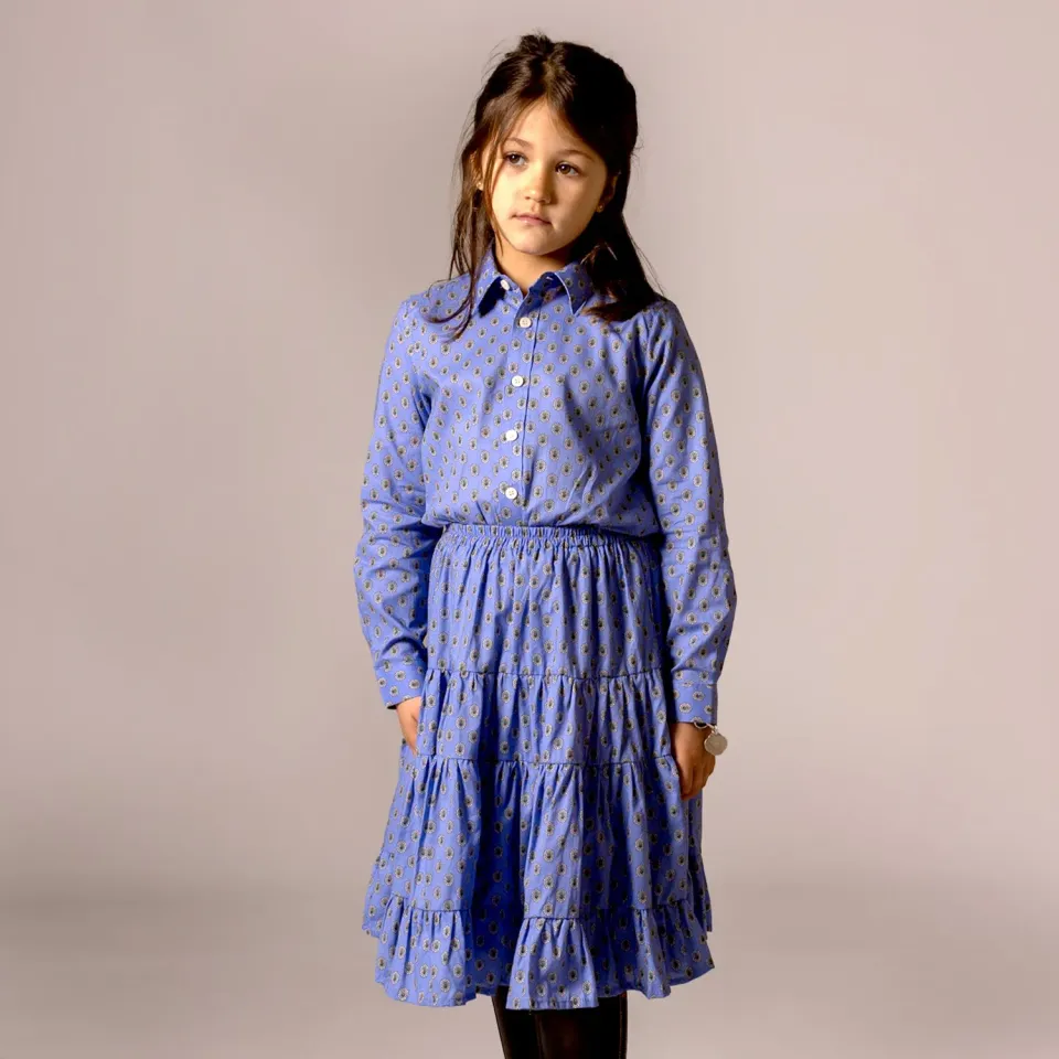 Mistral Médaillon jupe enfant voile de coton