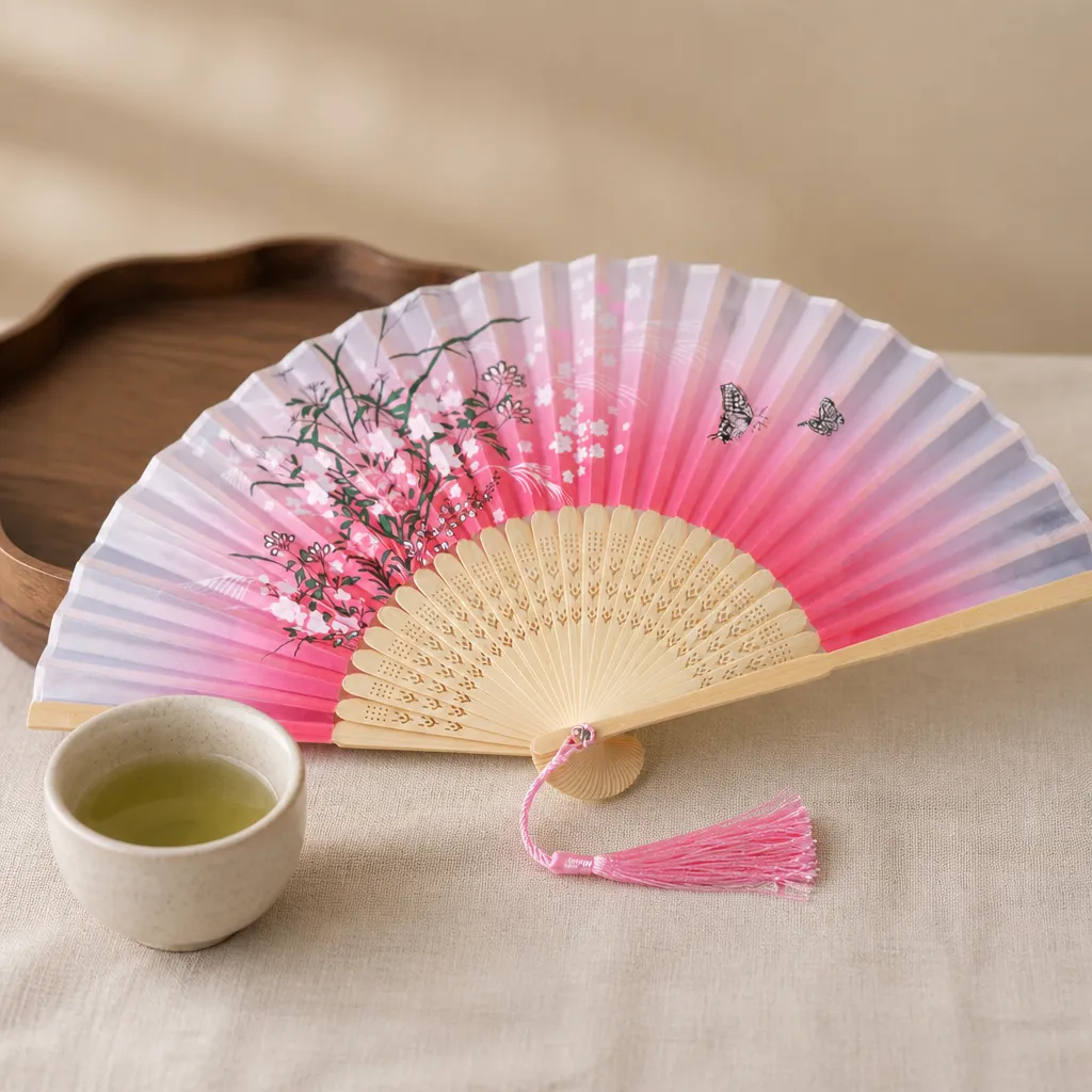 Esprit du Japon éventail japonais bambou