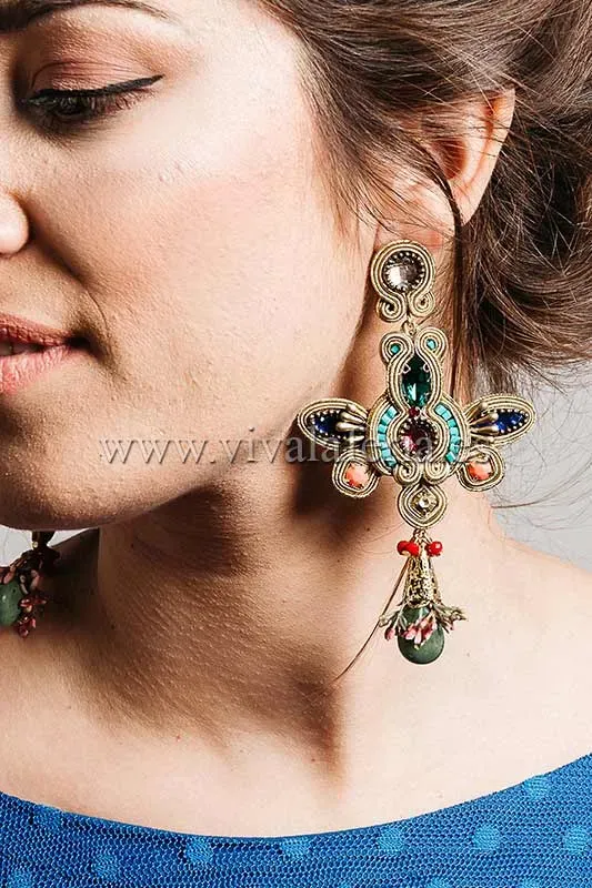 Candela de Reina Peonía boucles flamenca fantaisie