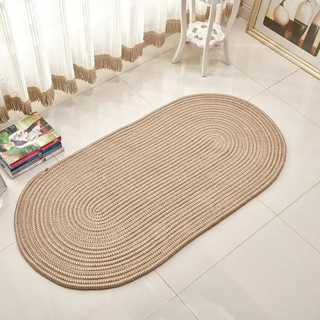 Japon style tapis japonais salon ovale