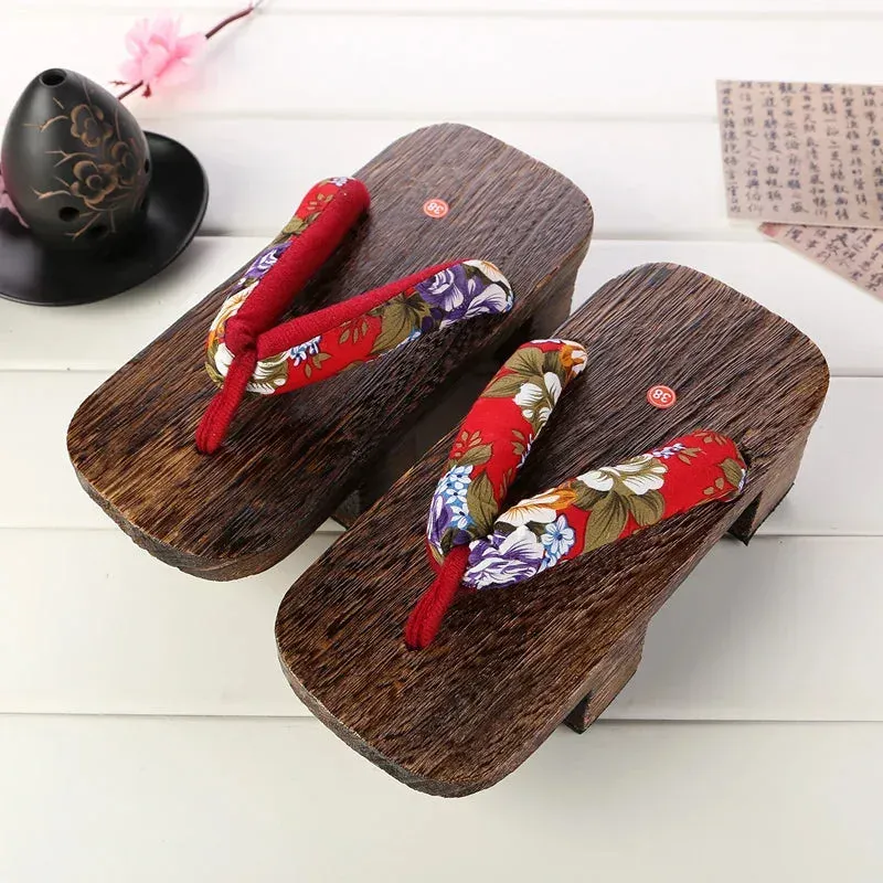 Japon style geta japonaise bois