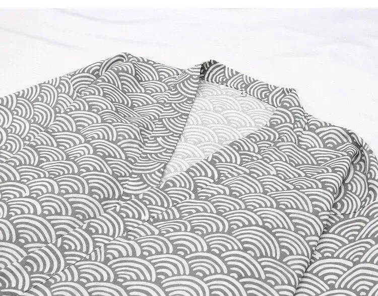 Japon Style Kojiro Jinbei Homme Traditionnel Confort Quotidien