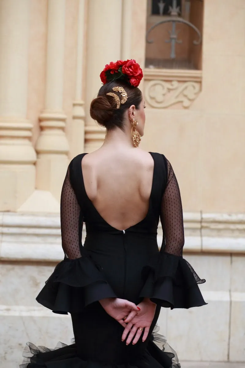 Viva La Feria Joya robe sévillane plumeti