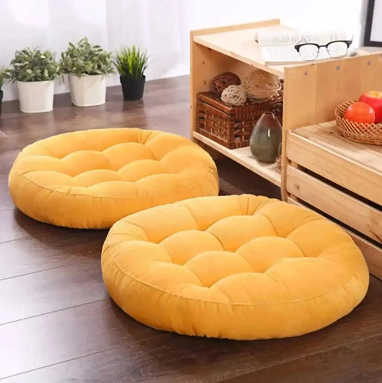 Japon style Coussin Japonais de Sol Shuka en coton