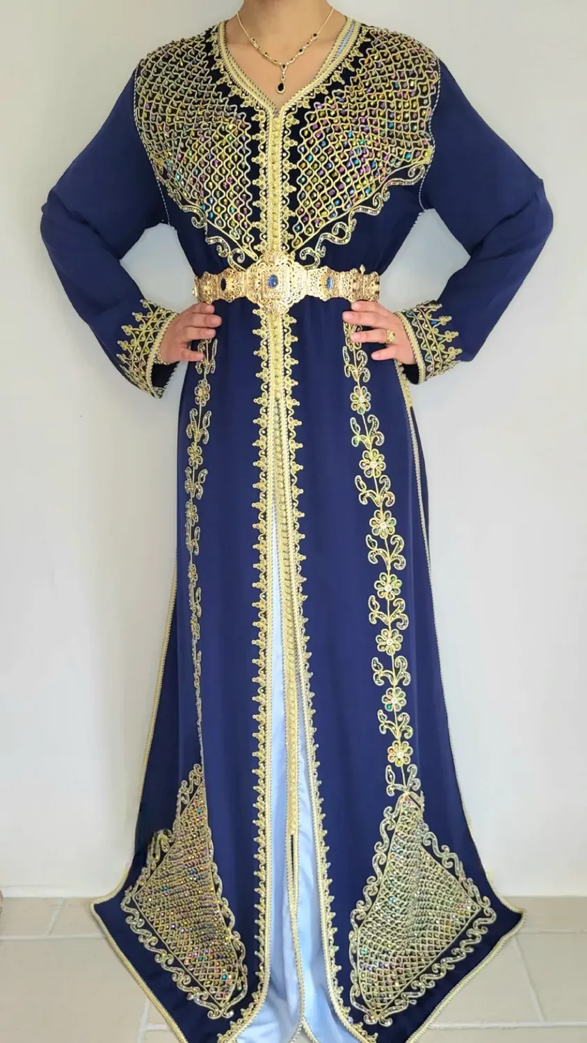 Célèbr'Orient Takchita Hiba traditionnelle perlée