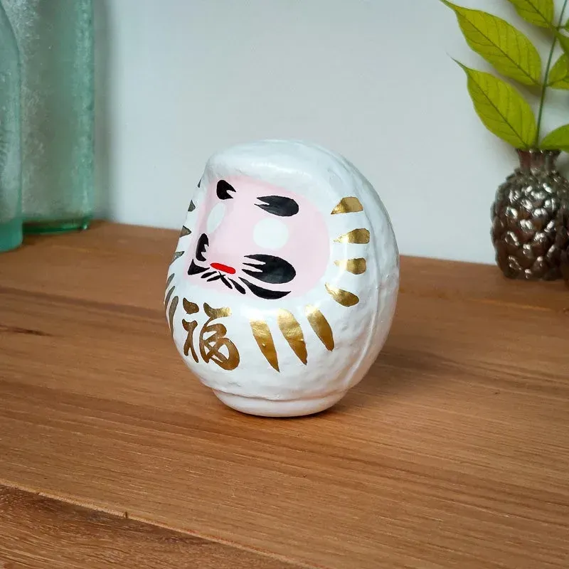 Japon style poupée Daruma porte-bonheur artisanal